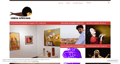 Desktop Screenshot of lisboaafricana.com